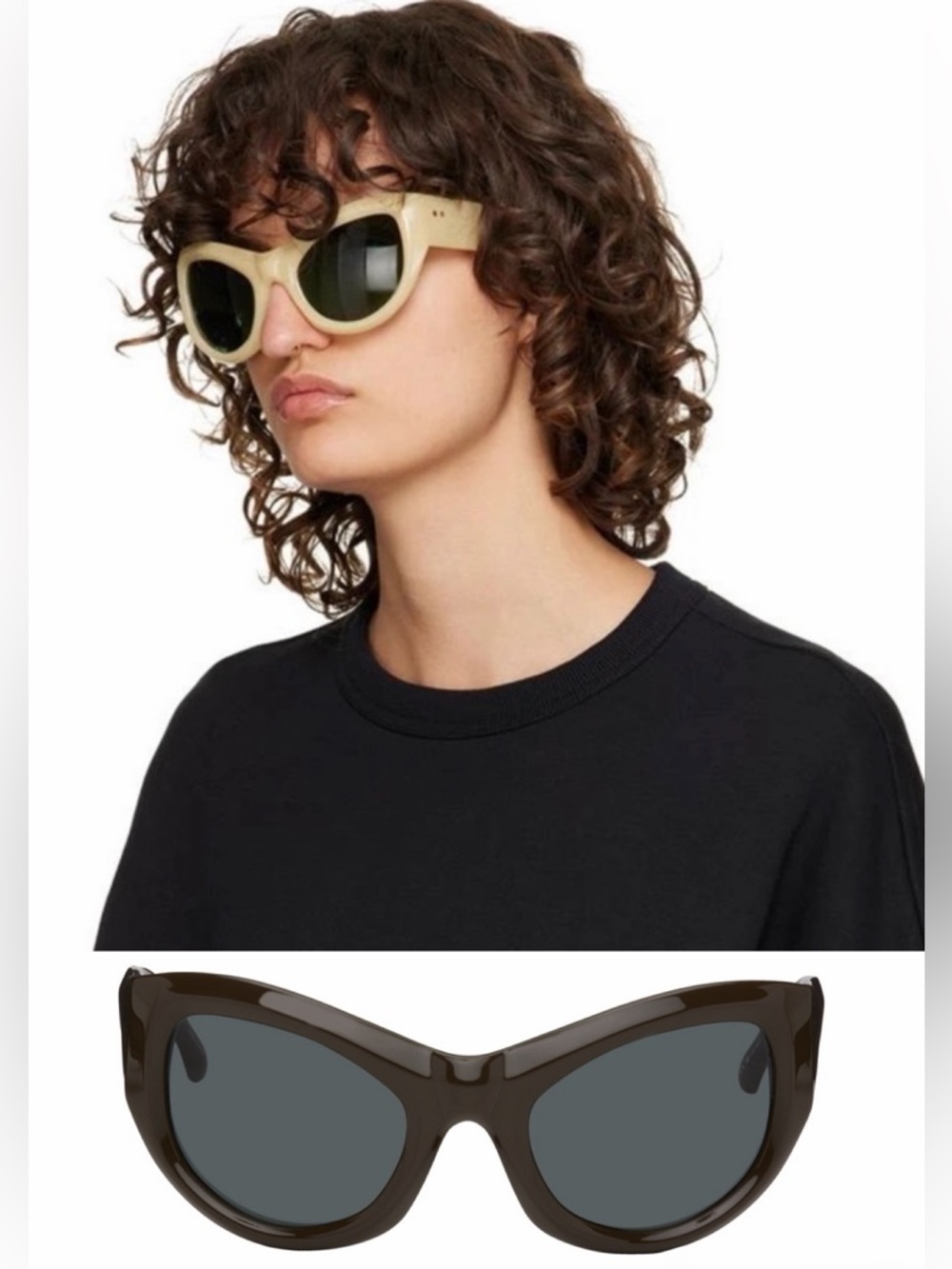 DVN Goggle sunglasses Linda farrow